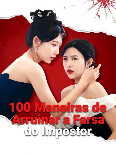 Capa da minissérie 100 Ways to Ruin the Imposter - 100 Maneiras de Arruinar a Farsa do Impostor