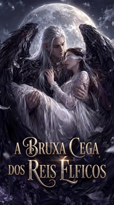 Capa da minissérie A Bruxa Cega dos Reis Élficos
