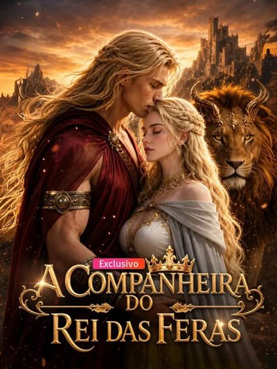 Capa da minissérie ✨ a Companheira do Rei das Feras
