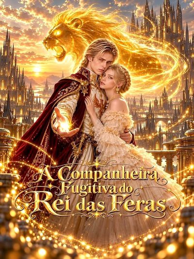 Capa da minissérie A Companheira Fugitiva do Rei das Feras