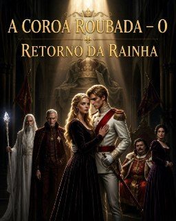 Capa da minissérie A Coroa Roubada - o Retorno da Rainha