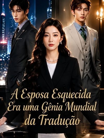 Capa da minissérie A Esposa Esquecida Era uma Gênia Mundial da Tradução