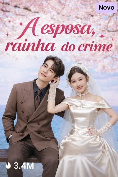 Capa da minissérie A Esposa Rainha do Crime