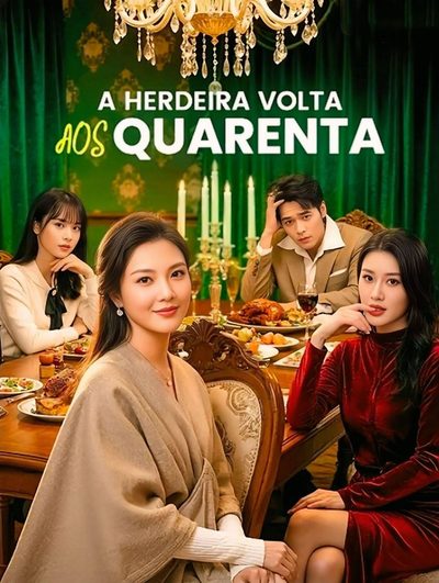 Capa da minissérie A Herdeira Volta Aos Quarenta Dublado