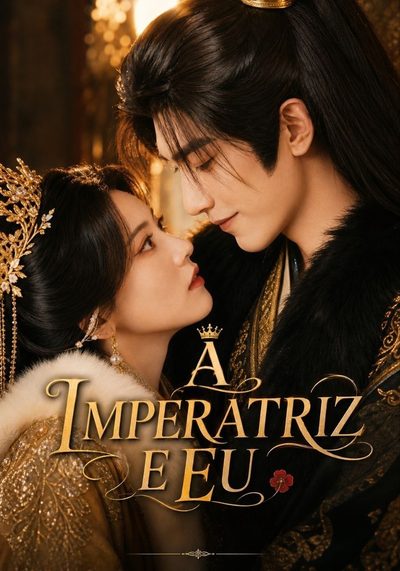 Capa da minissérie A Imperatriz e Eu