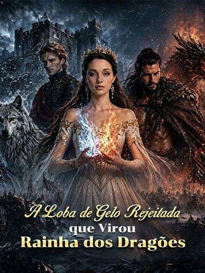 Capa da minissérie A Loba de Gelo Rejeitada que Virou Rainha dos Dragões