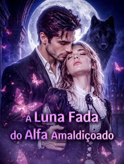 Capa da minissérie A Luna Fada do Alfa Amaldiçoada -