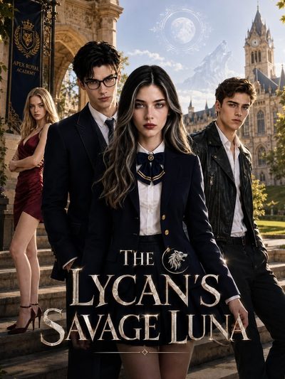 Capa da minissérie A Luna Selvagem de Lycan The Lycan's Savage Luna a Lua Selvagem do Lican
