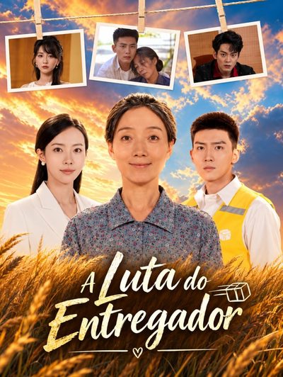 Capa da minissérie A Luta do Entregador