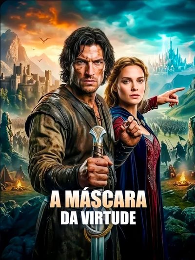 Capa da minissérie A Máscara da Virtude