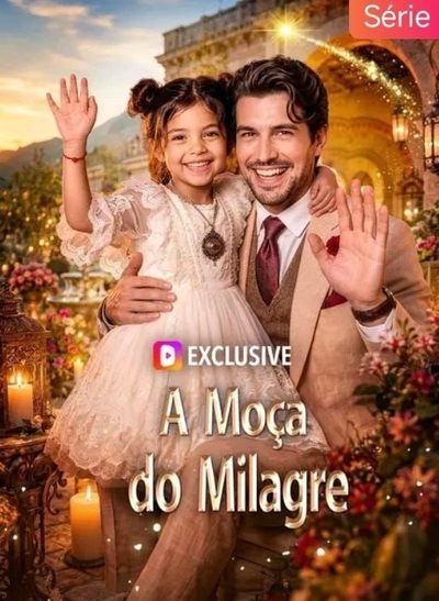 Capa da minissérie A Moça do Milagre
