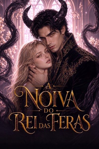 Capa da minissérie A Noiva do Rei das Feras