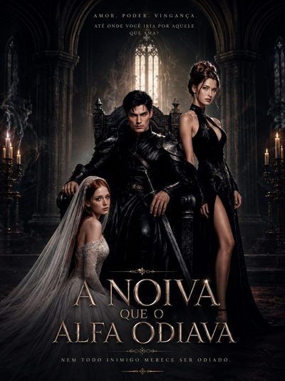 Capa da minissérie A Noiva Que O Alfa Odiava - IA