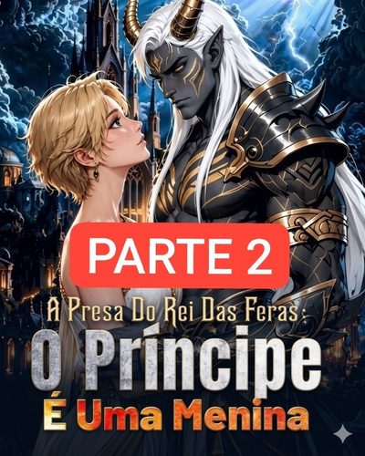 Capa da minissérie A Presa do Rei das Feras: o Príncipe É uma Menina 2