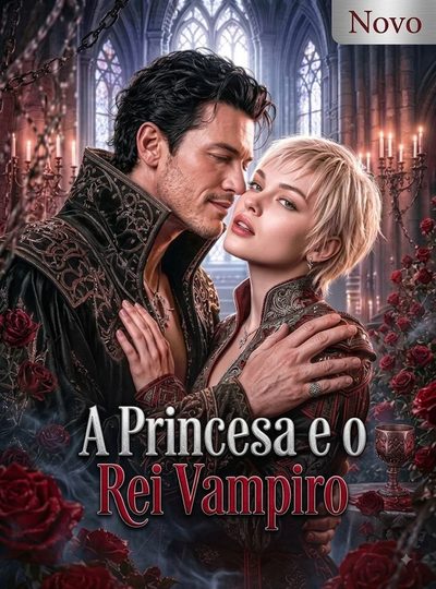Capa da minissérie A Princesa e o Rei Vampiro