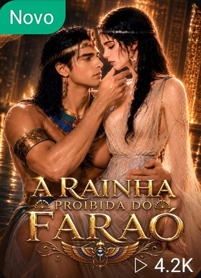 Capa da minissérie A Rainha Proubida do Faraó