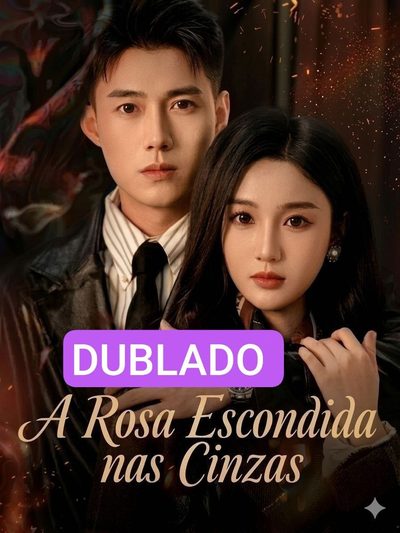 Capa da minissérie A Rosa Escondida Nas Cinzas