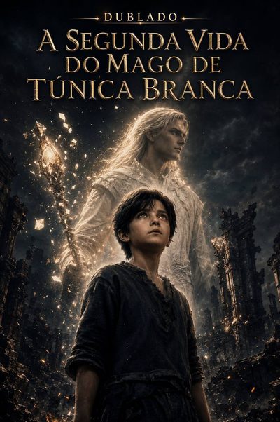 Capa da minissérie A Segunda Vida do Mago de Túnica Branca