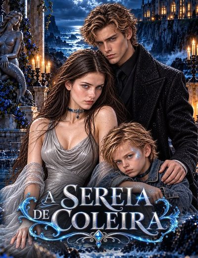 Capa da minissérie A Sereia de Coleira