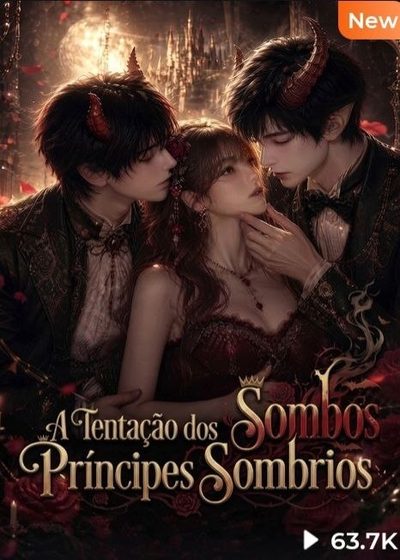 Capa da minissérie A Tentação dos Príncipes Sombrios Domando os Gêmeos Incubos Dublado