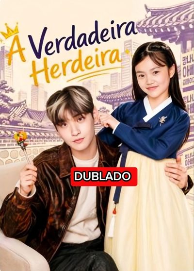 Capa da minissérie A Verdadeira Herdeira