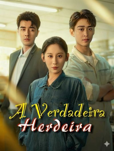 Capa da minissérie A Verdadeira Herdeira