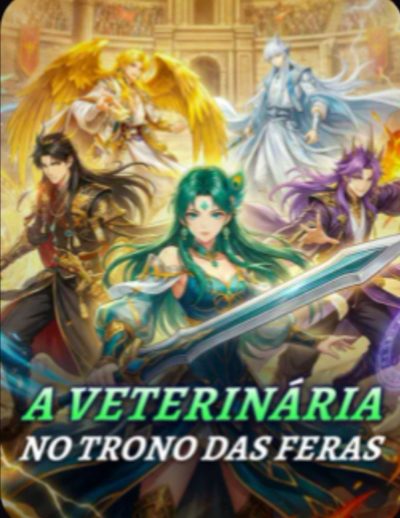 Capa da minissérie A Veterinária no Trono das Feras
