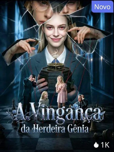 Capa da minissérie A Vingança da Herdeira Gênia