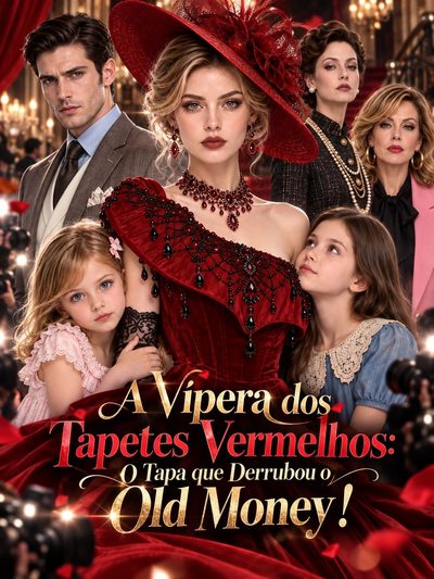 Capa da minissérie A Vípera dos Tapetes Vermelhos O Tapa que Derrubou o Old Money