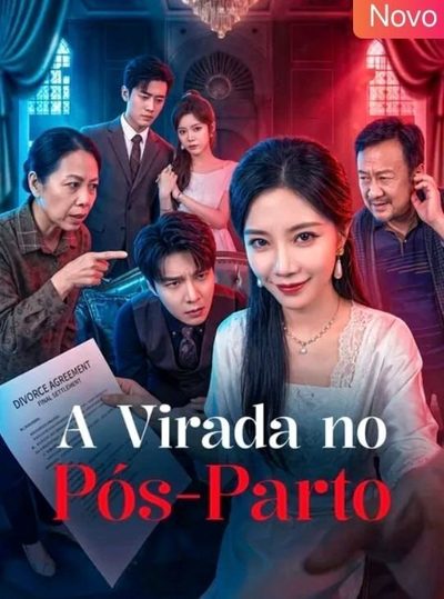 Capa da minissérie A Virada no Pós-parto