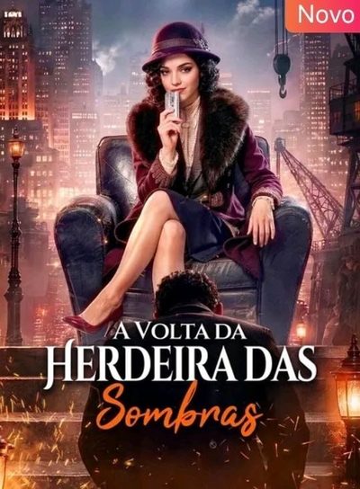 Capa da minissérie A Volta da Herdeira das Sombras