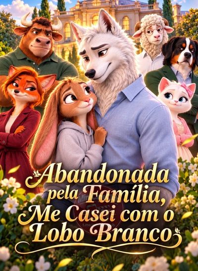 Capa da minissérie � Abandonada Pela Família, Me Casei com um Lobo Branco