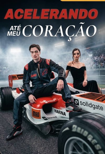 Capa da minissérie Acelerando Até Meu Coração