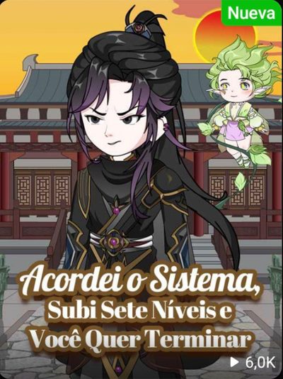 Capa da minissérie Acordei o Sistema, Subi Sete Níveis e Você Quer Terminar