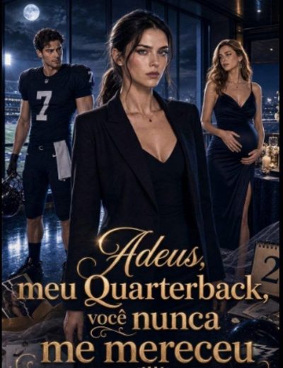 Capa da minissérie Adeus, Meu Quarterback, Você Nunca Me Mereceu