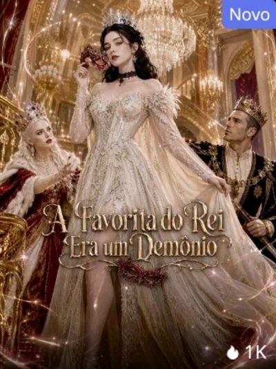 Capa da minissérie Afavorita do Rei Era um Demônio