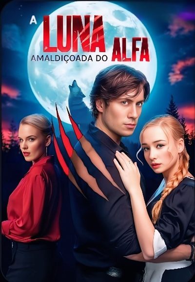 Capa da minissérie Alpha Acidentalmente Me Engravidou a Luna Amaldiçoada do Alfa