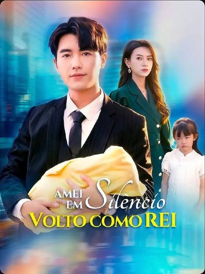 Capa da minissérie Amei em Silêncio Volto Como Rei
