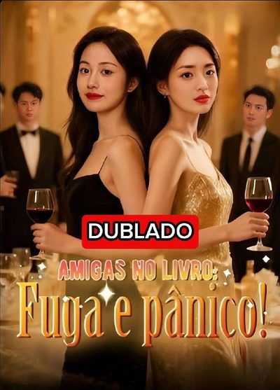 Capa da minissérie Amigas no Livro Fuga e Pânico