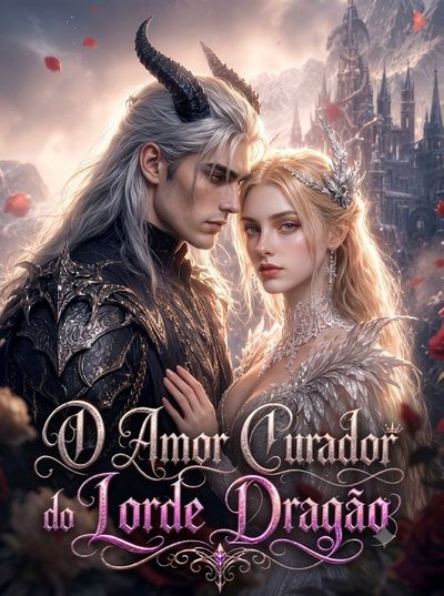 Capa da minissérie Amor Curador do Lorde Dragão -