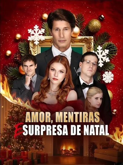 Capa da minissérie Amor, Mentiras e Surpresa de Natal
