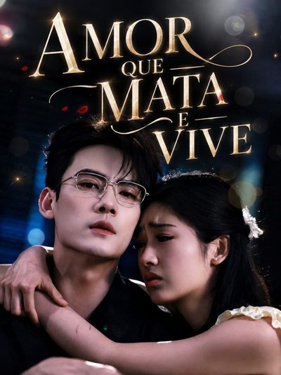Capa da minissérie AMOR QUE CAI DO CÉU Que o Reencontro Nos Alcance Amor que mata e vive