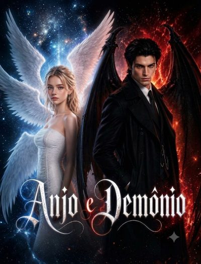 Capa da minissérie Anjo e Demônio