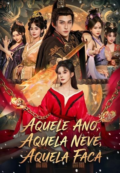 Capa da minissérie Aquele Ano, Aquela Neve, Aquela Faca