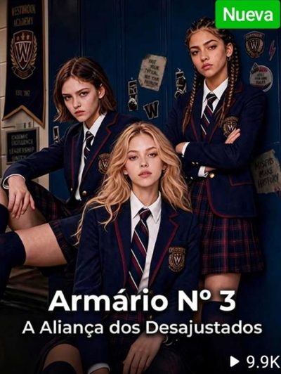Capa da minissérie Armário N° 3: a Aliança dos Desajustados