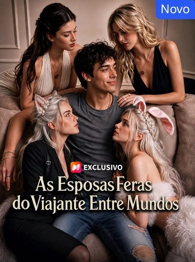 Capa da minissérie As Esposas Feras do Viajante Entre Mundos