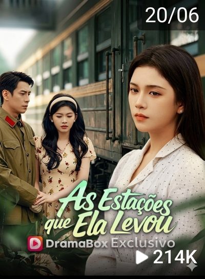 Capa da minissérie As Estações que Ela Levou