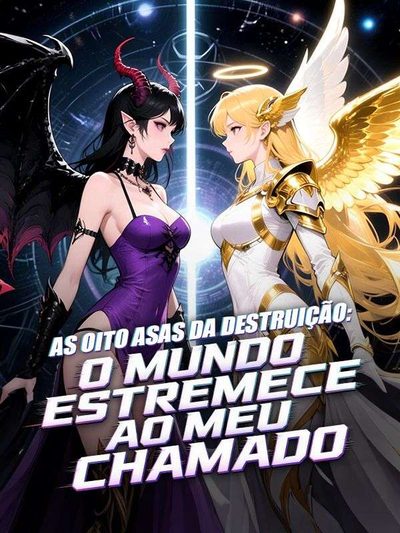 Capa da minissérie As Oito Asas da Destruição: o Mundo Estremece ao Meu Chamado