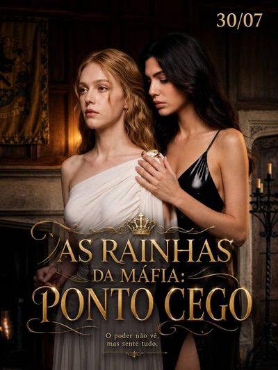 Capa da minissérie As Rainhas da Máfia: Ponto Cego - Gl