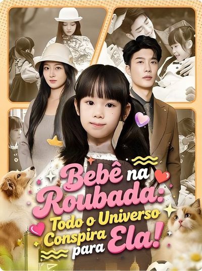 Capa da minissérie Bebê na Roubada: Todo o Universo Conspira para Ela! 🫰🏼